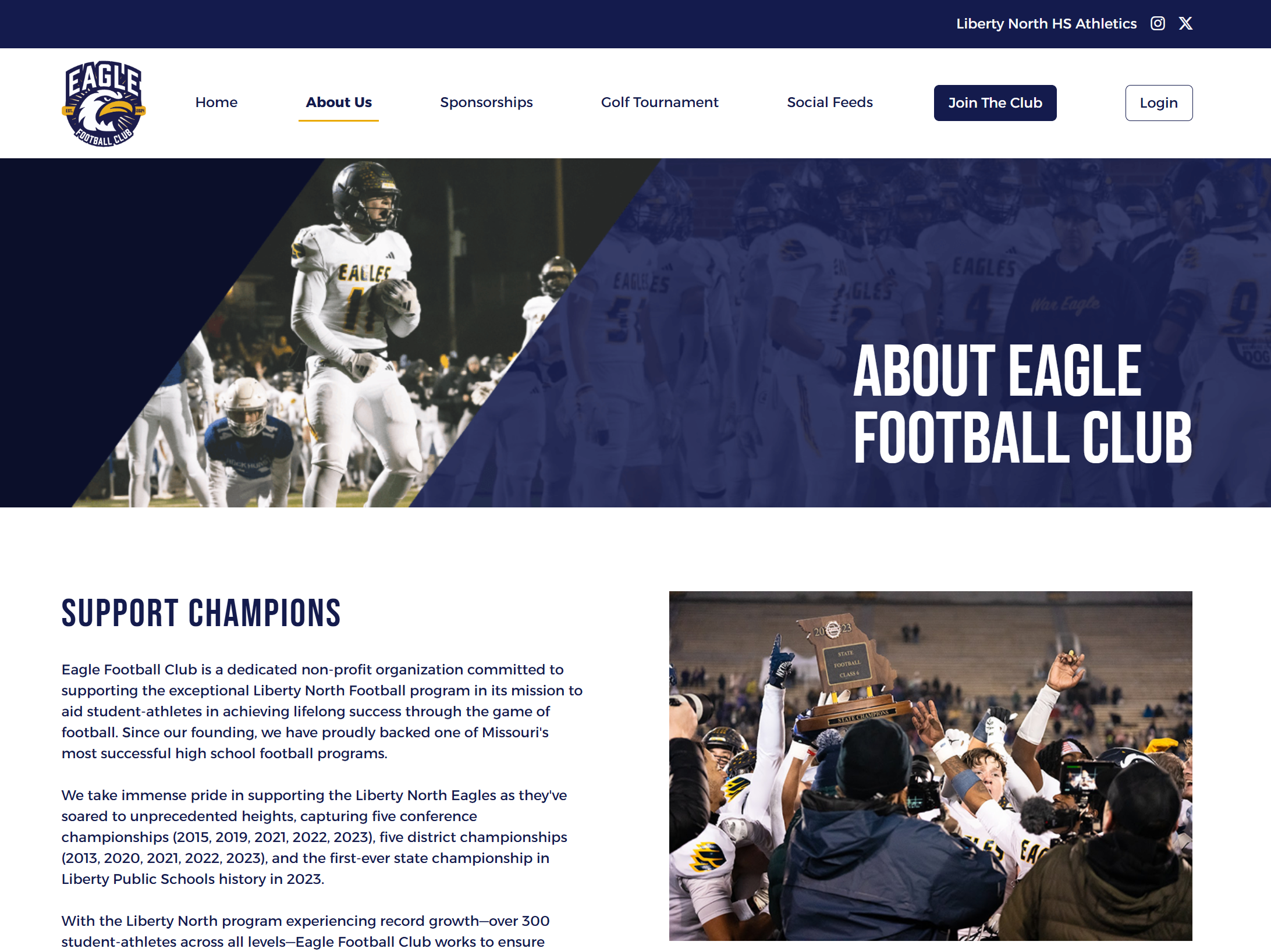 Eagle Football Club About Us