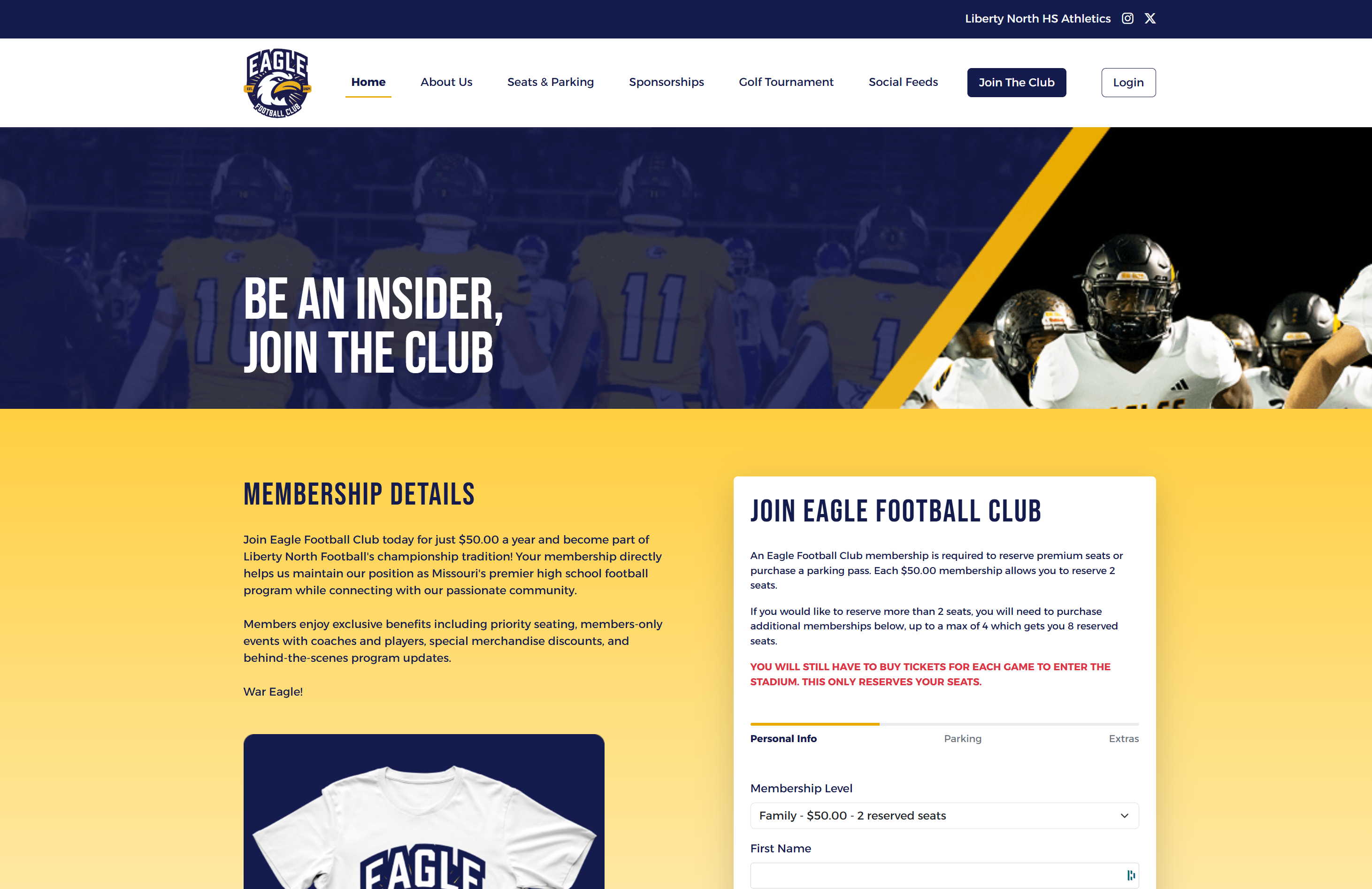 Eagle Football Club Join