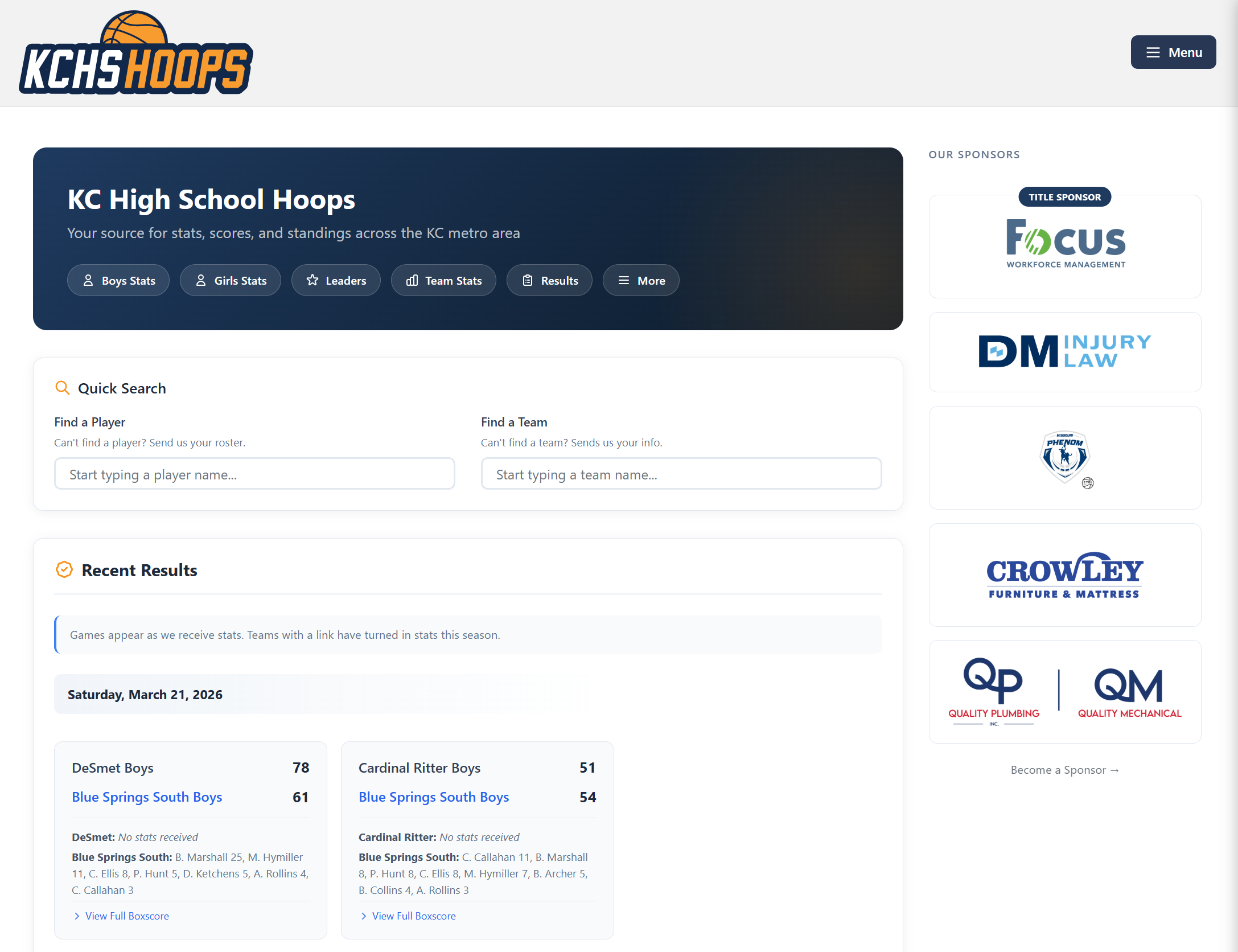 KC High School Hoops